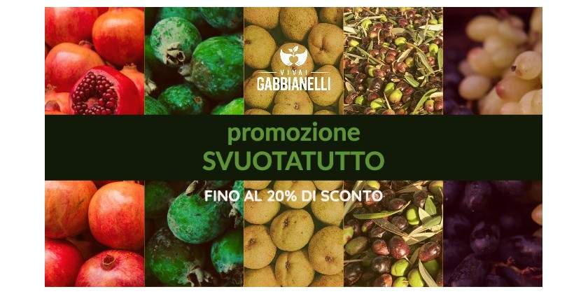 PROMO SVUOTA TUTTO, FINO AL 20% DI SCONTO! - Vivai Piante Gabbianelli